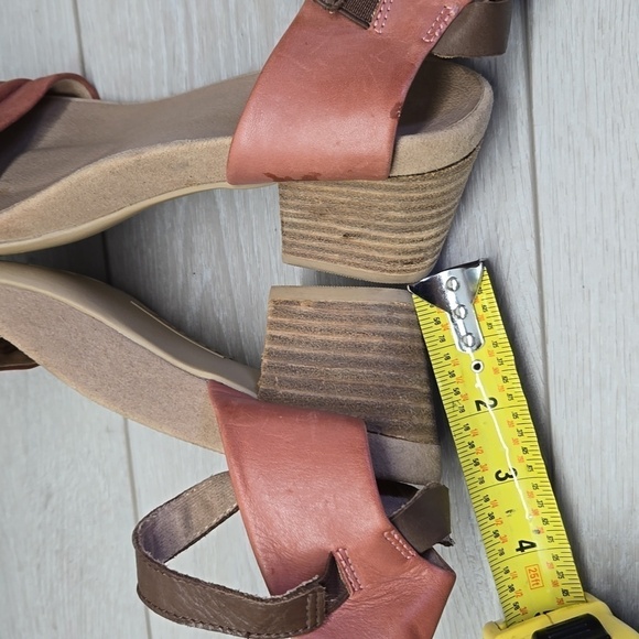 Earth Women IVY Symphony  Ankle Leather Heels Sandals shoes sz 9.5M - Picture 10 of 16